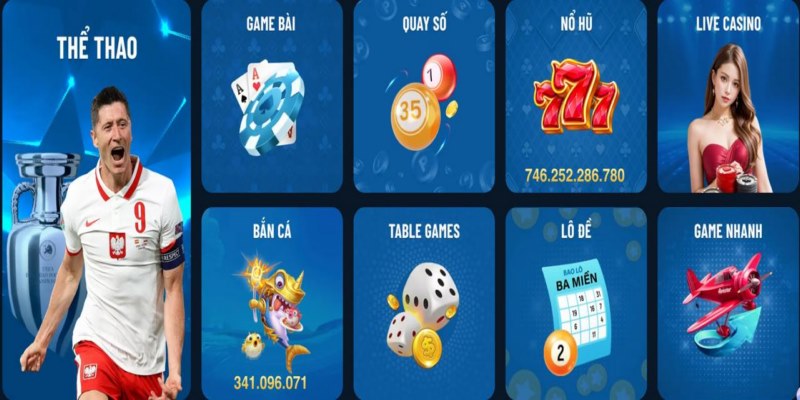 Kho game đồ sộ tại 58Win giúp người chơi luôn tìm được trải nghiệm mới lạ